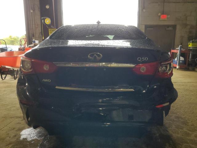 JN1BV7AR7FM421069 - 2015 INFINITI Q50 BASE BLACK photo 6