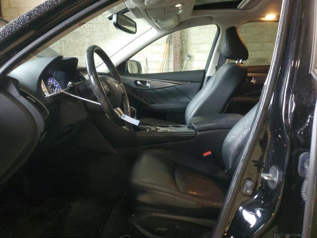 JN1BV7AR7FM421069 - 2015 INFINITI Q50 BASE BLACK photo 7
