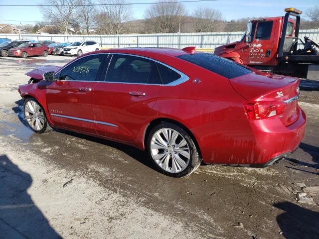 2G1165S30F9236937 - 2015 CHEVROLET IMPALA LTZ MAROON photo 2