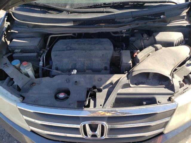 5FNRL5H69BB077202 - 2011 HONDA ODYSSEY EXL GRAY photo 12