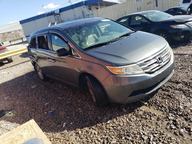 5FNRL5H69BB077202 - 2011 HONDA ODYSSEY EXL GRAY photo 4