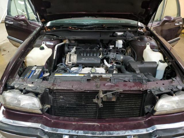 1G4CW52L0RH616291 - 1994 BUICK PARK AVENU BURGUNDY photo 11