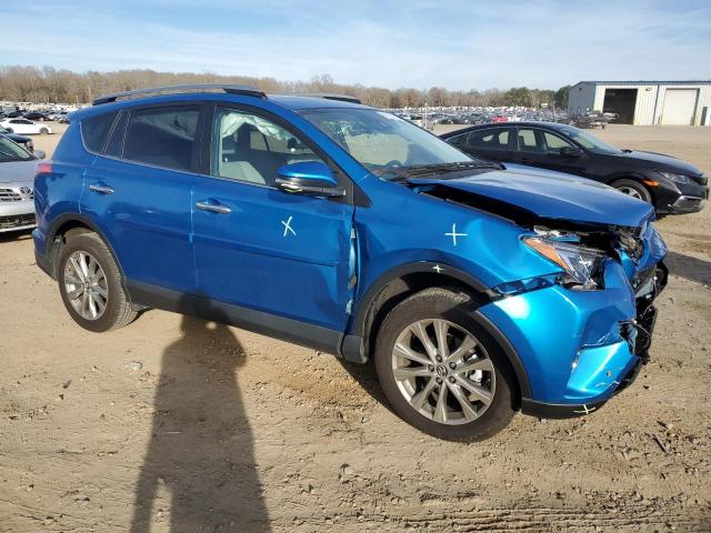 2T3YFREVXJW507270 - 2018 TOYOTA RAV4 LIMITED BLUE photo 4