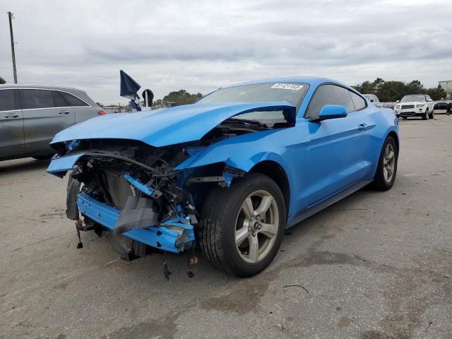 1FA6P8AM2H5249247 - 2017 FORD MUSTANG BLUE photo 1