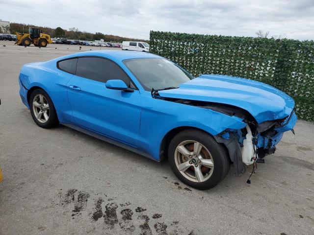 1FA6P8AM2H5249247 - 2017 FORD MUSTANG BLUE photo 4