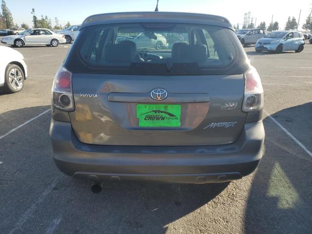 2T1KR32E87C682893 - 2007 TOYOTA COROLLA MA XR CHARCOAL photo 6