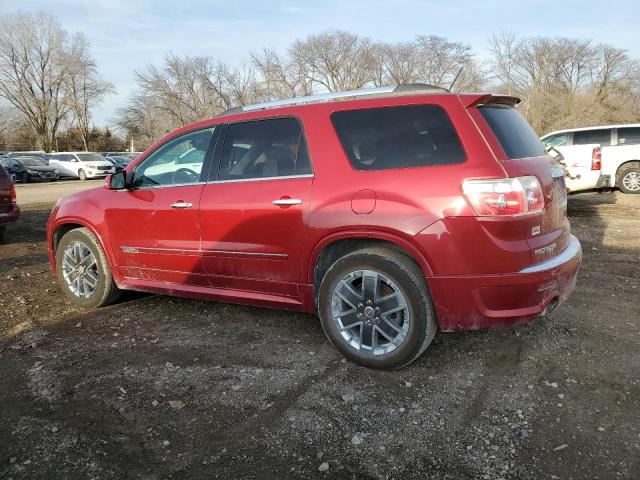 1GKKVTED6CJ311359 - 2012 GMC ACADIA DENALI RED photo 2