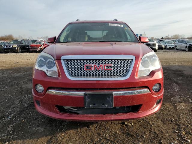 1GKKVTED6CJ311359 - 2012 GMC ACADIA DENALI RED photo 5