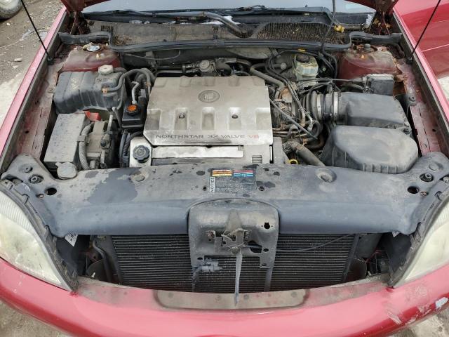 1G6KD54Y31U251506 - 2001 CADILLAC DEVILLE MAROON photo 11