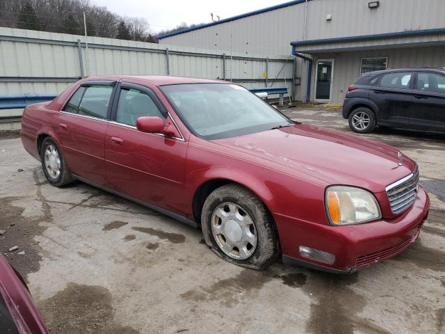 1G6KD54Y31U251506 - 2001 CADILLAC DEVILLE MAROON photo 4