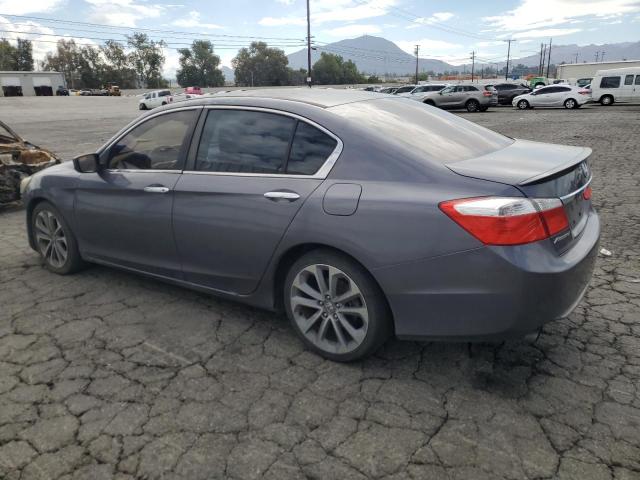 1HGCR2F50FA269623 - 2015 HONDA ACCORD SPORT GRAY photo 2