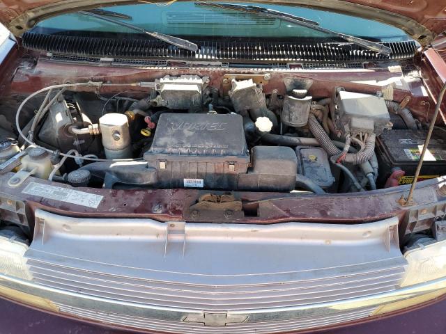 1GNDM19X43B115177 - 2003 CHEVROLET ASTRO MAROON photo 12