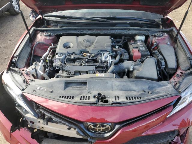 4T1B11HK9JU533164 - 2018 TOYOTA CAMRY L BURGUNDY photo 11