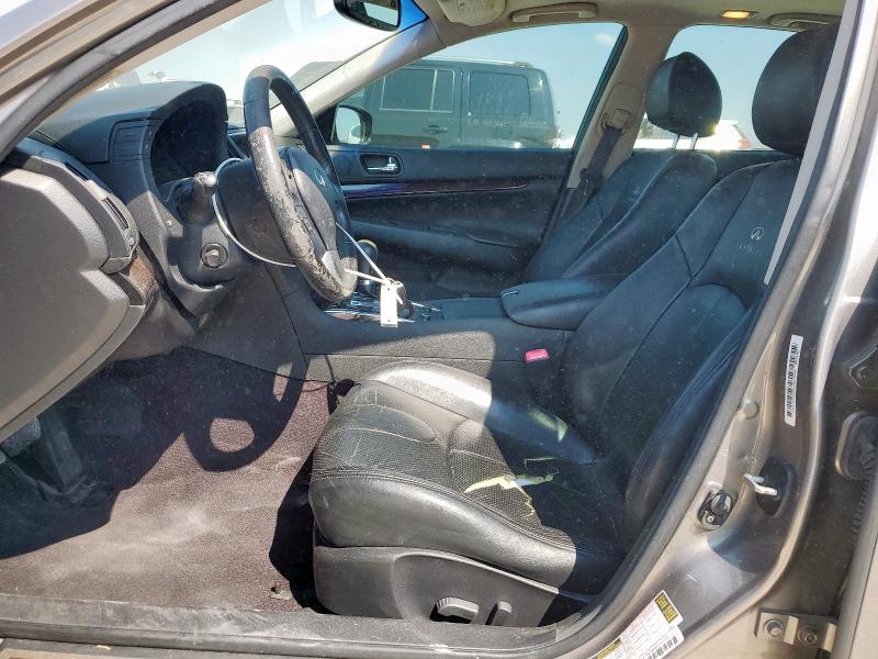 JN1CV6AP2BM502083 - 2011 INFINITI G37 BASE GRAY photo 7