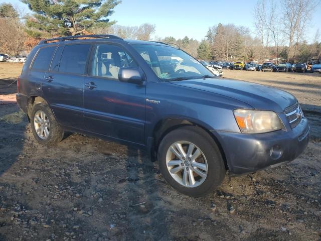 JTEHW21A870048565 - 2007 TOYOTA HIGHLANDER HYBRID BLUE photo 4