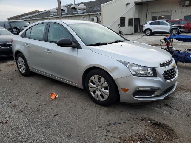 1G1PA5SH3F7167683 - 2015 CHEVROLET CRUZE LS SILVER photo 4