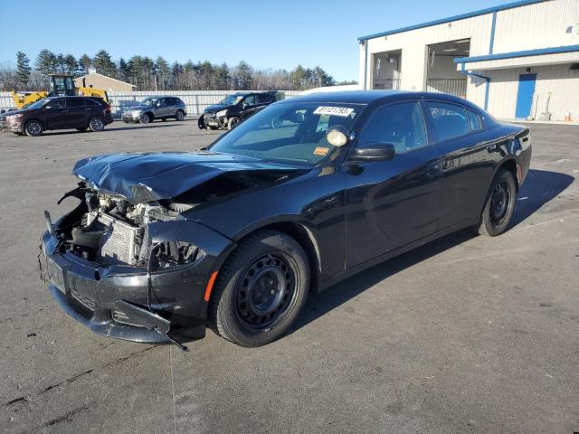 2C3CDXKT2GH113010 - 2016 DODGE CHARGER POLICE BLACK photo 1