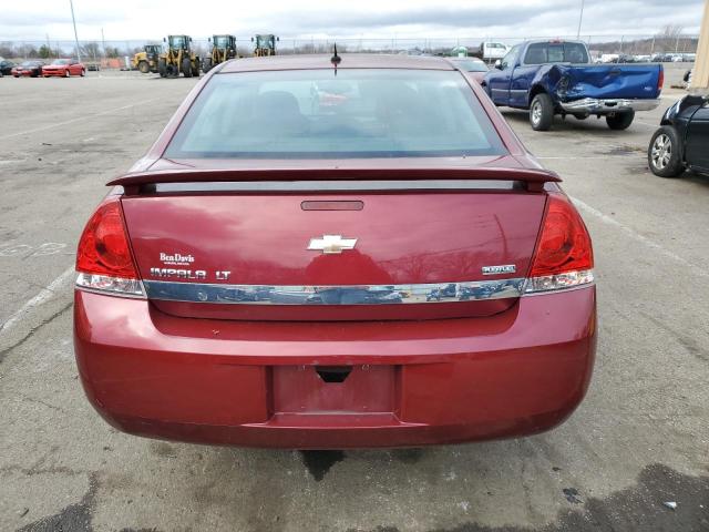 2G1WT57K591271703 - 2009 CHEVROLET IMPALA 1LT RED photo 6