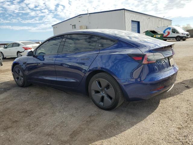 5YJ3E1EA9PF447329 - 2023 TESL MODEL 3 BLUE photo 2
