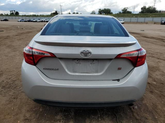 2T1BURHEXGC612109 - 2016 TOYOTA COROLLA L SILVER photo 6