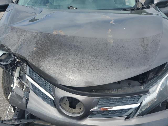 2T3WFREV5EW108778 - 2014 TOYOTA RAV4 XLE GRAY photo 12