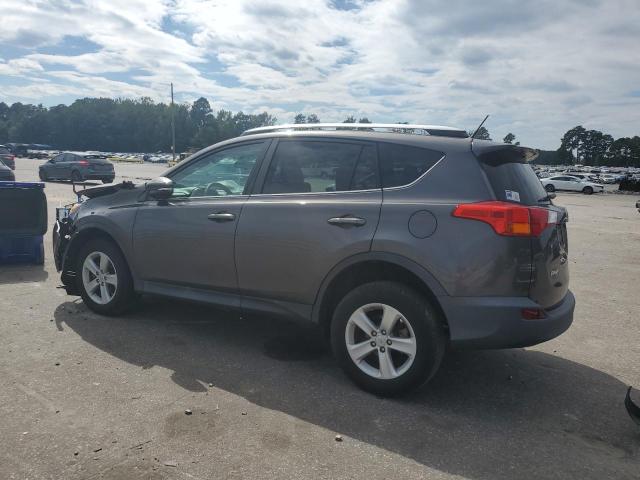 2T3WFREV5EW108778 - 2014 TOYOTA RAV4 XLE GRAY photo 2