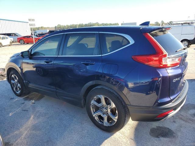 5J6RW1H52KA004795 - 2019 HONDA CR-V EX BLUE photo 2