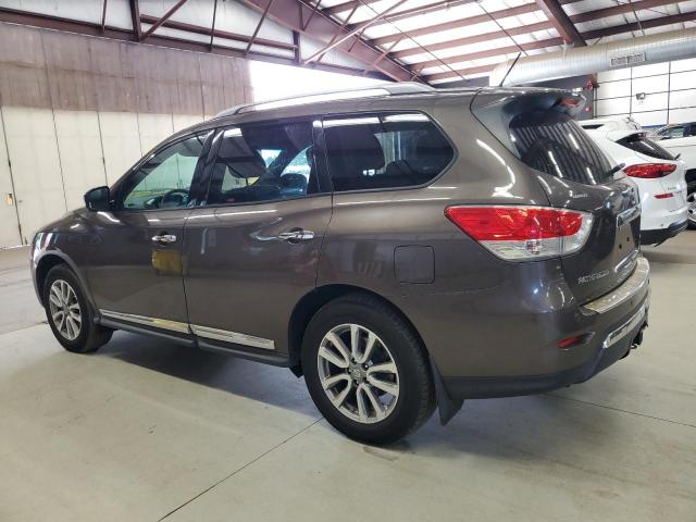 5N1AR2MM9FC714585 - 2015 NISSAN PATHFINDER S GRAY photo 2