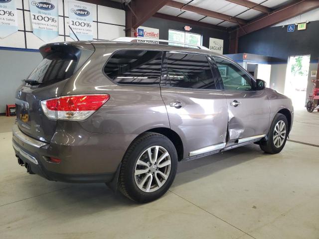 5N1AR2MM9FC714585 - 2015 NISSAN PATHFINDER S GRAY photo 3