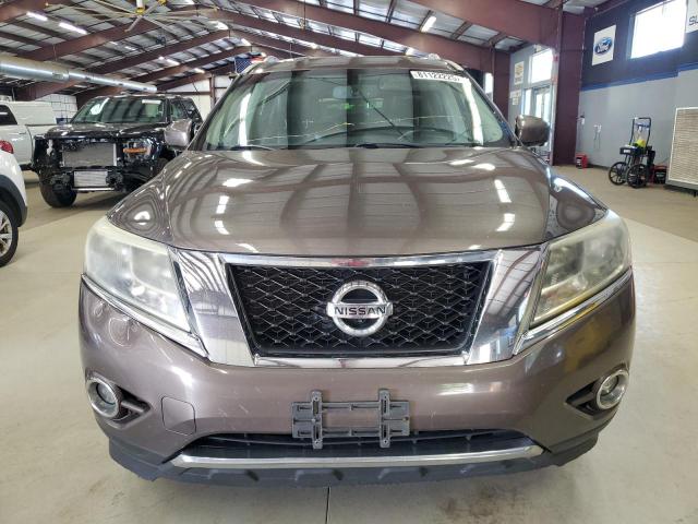 5N1AR2MM9FC714585 - 2015 NISSAN PATHFINDER S GRAY photo 5