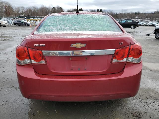 1G1PF5SC0C7225931 - 2012 CHEVROLET CRUZE LT RED photo 6