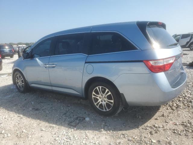 5FNRL5H61BB042198 - 2011 HONDA ODYSSEY EXL SILVER photo 2