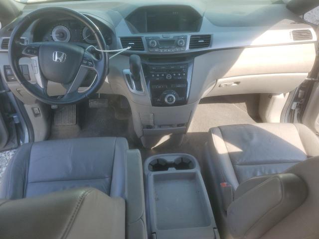 5FNRL5H61BB042198 - 2011 HONDA ODYSSEY EXL SILVER photo 8