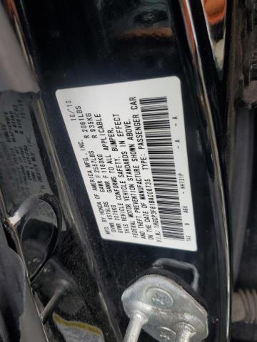 1HGCP3F81BA006735 - 2011 HONDA ACCORD EXL 黑色 照片 12