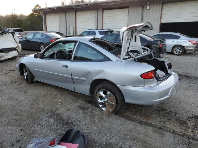 1G1JC124617239636 - 2001 CHEVROLET CAVALIER SILVER photo 2