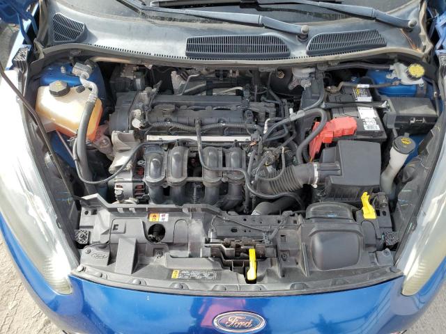 3FADP4BJ0KM151050 - 2019 FORD FIESTA SE BLUE photo 11
