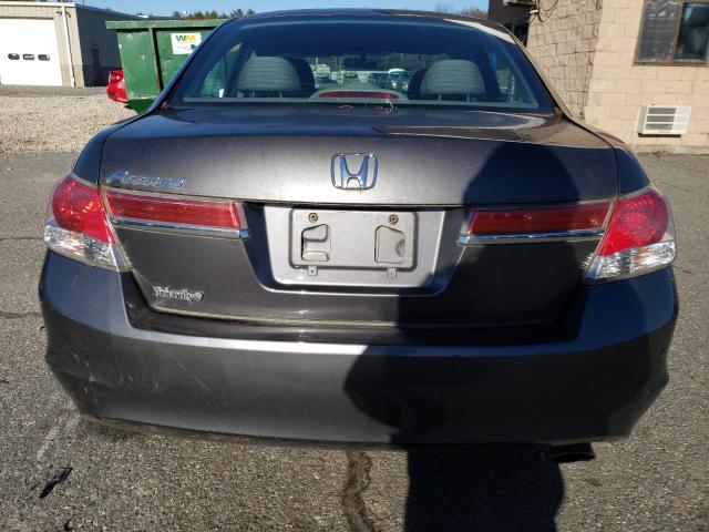 1HGCP2F37CA197125 - 2012 HONDA ACCORD LX GRAY photo 6