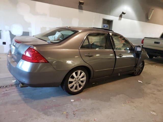 1HGCM66567A072821 - 2007 HONDA ACCORD EX GRAY photo 3