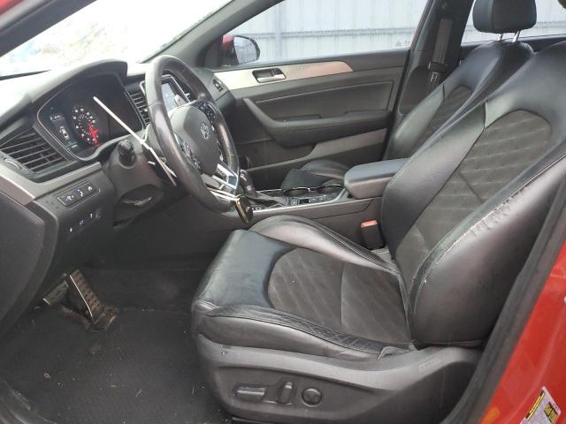 5NPE34AF5JH702150 - 2018 HYUNDAI SONATA SPORT BURGUNDY photo 7
