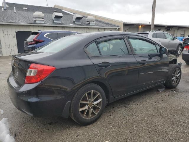 19XFB2F97CE076218 - 2012 HONDA CIVIC EXL BLACK photo 3