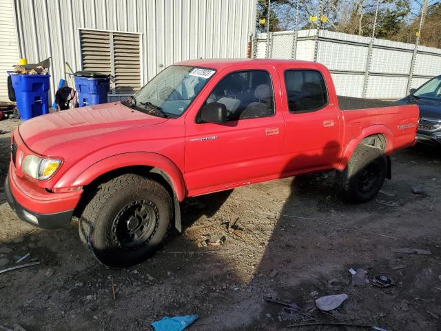5TEGN92N12Z896471 - 2002 TOYOTA TACOMA DOUBLE CAB PRERUNNER RED photo 1