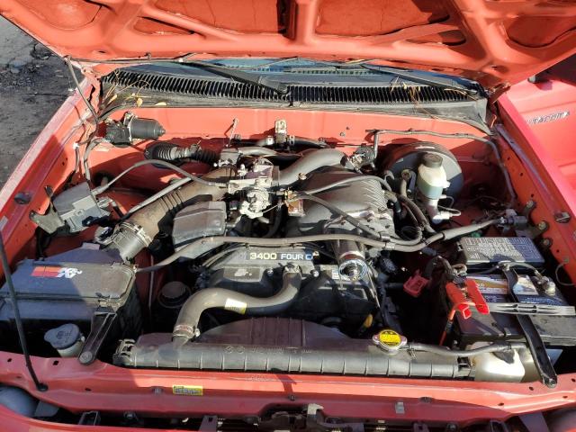 5TEGN92N12Z896471 - 2002 TOYOTA TACOMA DOUBLE CAB PRERUNNER RED photo 11
