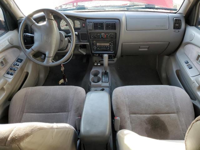 5TEGN92N12Z896471 - 2002 TOYOTA TACOMA DOUBLE CAB PRERUNNER RED photo 8