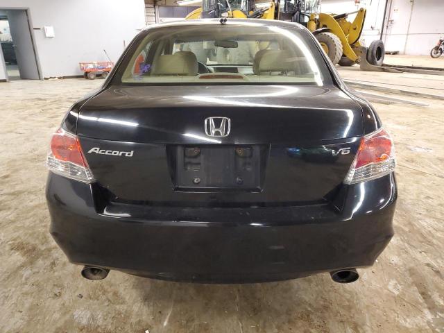 1HGCP3F82AA021369 - 2010 HONDA ACCORD EXL BLACK photo 6