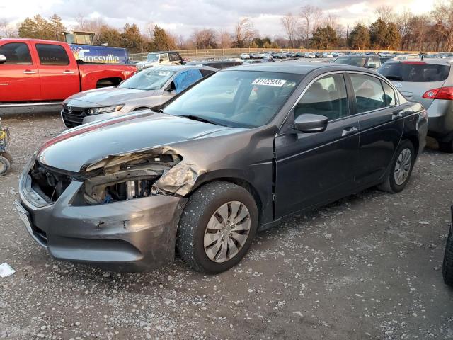 1HGCP2F31CA115812 - 2012 HONDA ACCORD LX GRAY photo 1