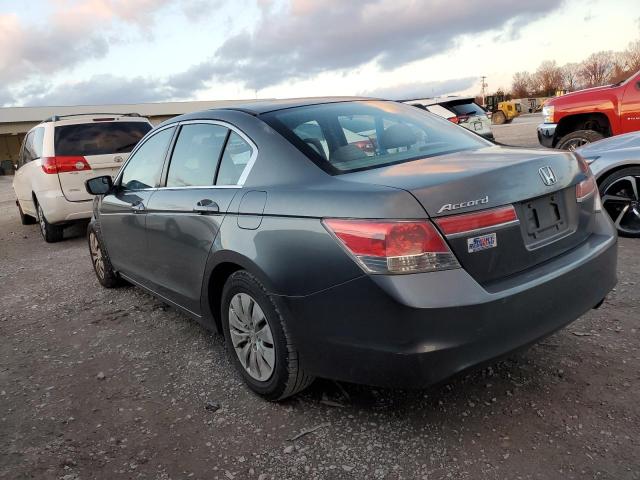 1HGCP2F31CA115812 - 2012 HONDA ACCORD LX GRAY photo 2