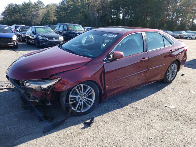 4T1BF1FK8GU534769 - 2016 TOYOTA CAMRY LE RED photo 1