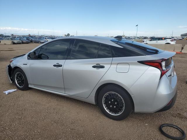 JTDKAMFU5N3170898 - 2022 TOYOTA PRIUS NIGHT SHADE Серебристый фото 2