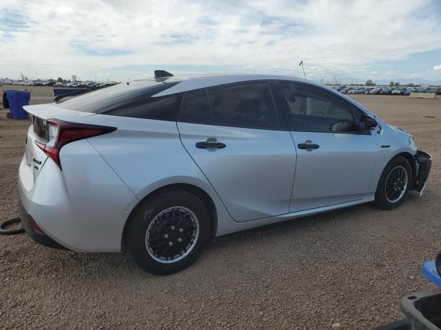 JTDKAMFU5N3170898 - 2022 TOYOTA PRIUS NIGHT SHADE Серебристый фото 3