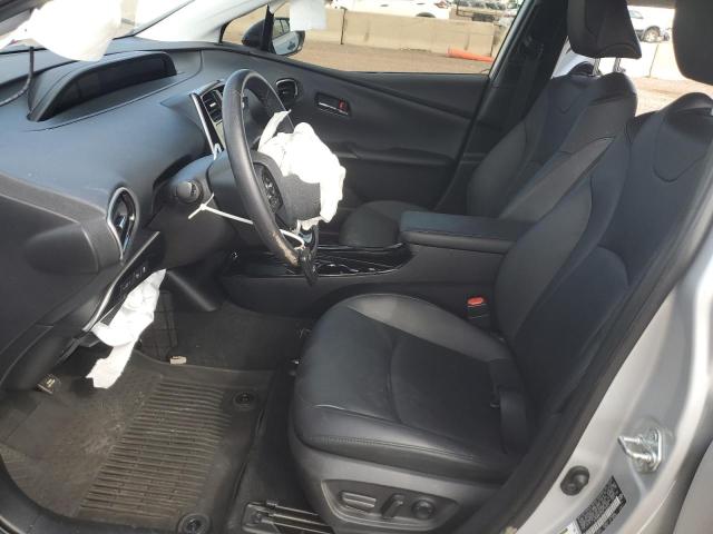 JTDKAMFU5N3170898 - 2022 TOYOTA PRIUS NIGHT SHADE Серебристый фото 7